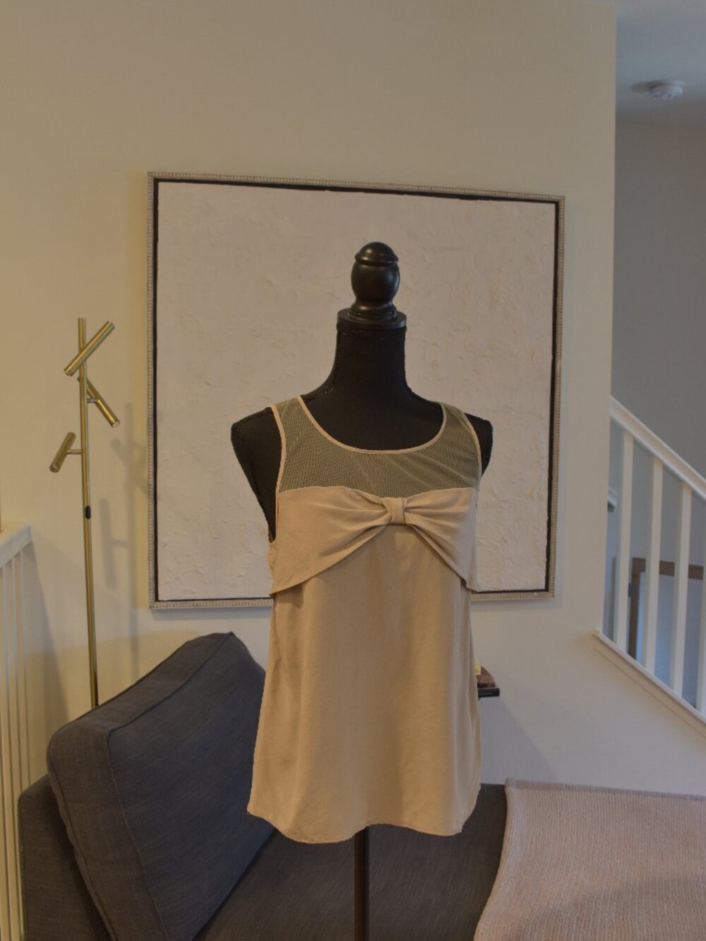Mesh/ Silk Camisole